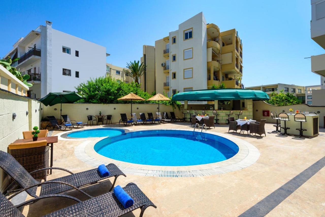 Comfort Hotel Apartments Rhodes City Exterior foto